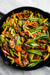 © CWP, LLC/Stocksy - Steak and Veggies stir-fry in an iron skillet