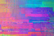 © Wizemark/Stocksy - Colorful rainbow digital pixel glitch background/texture