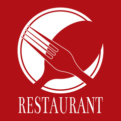 Poster - Restaurant logo illustration