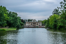 Royal Baths Park In Warsaw In A Summer Day In Poland