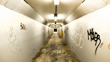 Wall Mural - pedestrian tunnel