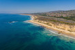© @diamondblockstudios - North facing view of Newport Coastline in California