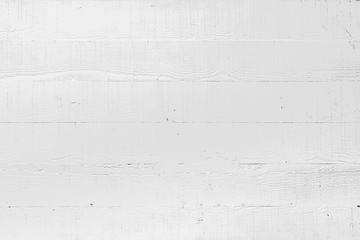 Wall Mural - White Painted Wood Texture Background