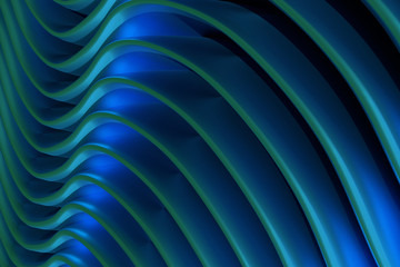 Wall Mural - Abstract 3d composition