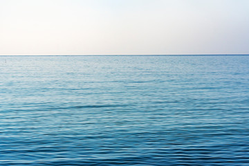 Wall Mural - Still and blue Baltic sea.