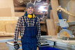 © pikselstock - Young male worker in timber warehouse