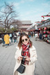 © tonefotografia - Beautiful woman tourist in Tokyo, Japan