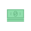 © Design Circle  - Paper Money Vector Flat Illustration. Pixel perfect Icon Style.