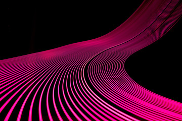 bright neon line designed background, shot with long exposure. modern background in lines style. abs