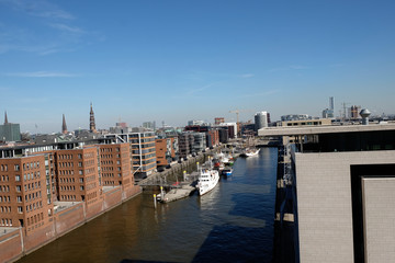 Hafencity von oben