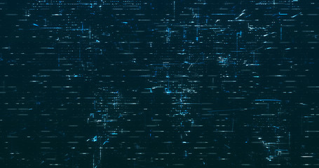 Wall Mural - abstract digital network data background, 3d rendering