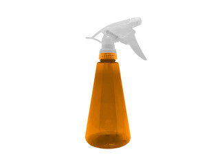 Colorful Handheld Spray Device for Fertilizer and Watering Plants or Cosmetics Cleaning Equipment in White Isolated Background