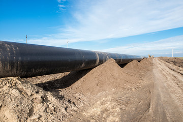 Pipeline for natural gas transit.