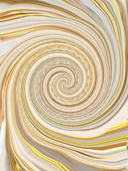 Abstract swirl texture, spiral in gold, white  colors in the form of a seamless repeating pattern for printing on fabric, poster, paper, wallpaper, postcards, packaging. Seamless patter