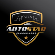 Automotive, City Car, Car Service, Car Showroom, Car Repair And Speed Automotive Logo Vector Illustration