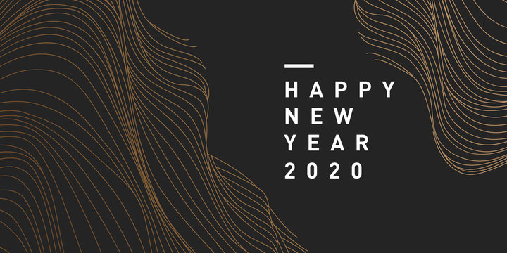 New Year Greeting Card Design