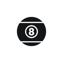 Pool 8-Ball Graphic Design Free Stock Photo - Public Domain Pictures