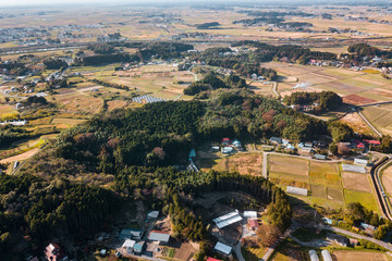 Poster - The aerial view of Tohoku region