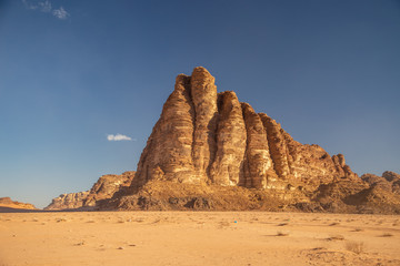 Wadi Rum desert (reserve), Jordan.