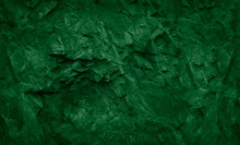 Green Abstract Grunge Background. Green Stone Background. Toned Rock Texture.