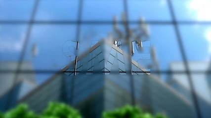 SME typography background text animation.