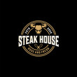 Steak house vintage logo design inspiration