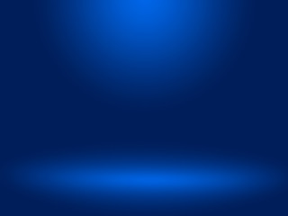 Abstract blue background for web design templates, valentine, christmas, product studio room and business report with smooth gradient color.