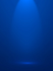 Abstract blue background for web design templates, valentine, christmas, product studio room and business report with smooth gradient color.