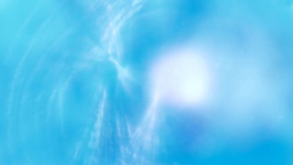 Wall Mural - looped abstract blue blurred background