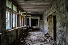 Abandoned Building In Prypiat, Chernobyl
