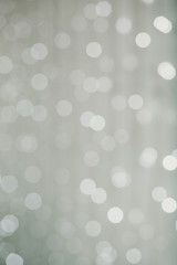 abstract lights in defocus. Background for Christmas advertising, Christmas conceptual background with beautiful blurry lights.