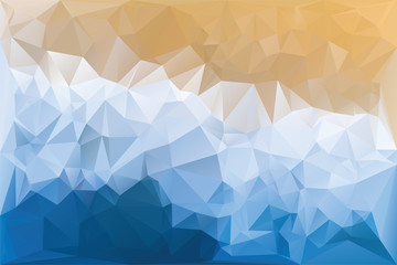 Wall Mural - Abstract geometric background with triangles. Vector polygonal texture background. Abstract business background. Vector illustration.