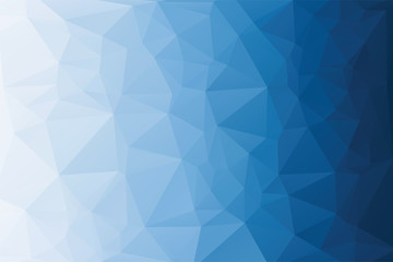 Wall Mural - Abstract geometric background with triangles. Vector polygonal texture background. Blue and white abstract business background. Vector illustration.