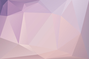 Wall Mural - Abstract geometric background with triangles. Vector polygonal texture background. Pink and purple abstract business background. Vector illustration.