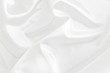 © Kamjana - White gray satin texture that is white silver fabric silk background with beautiful soft blur pattern natural.