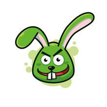 Green Moster Rabbit Monster Rabbit Free Stock Photo - Public Domain Pictures