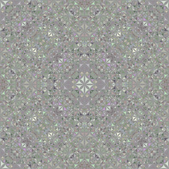 Poster - Colorful abstract seamless curved triangle mosaic kaleidoscope wallpaper pattern - ethnic vector background design