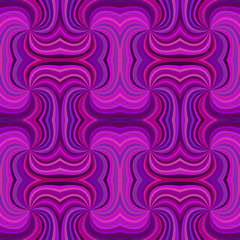 Poster - Purple seamless hypnotic abstract spiral ray burst stripe pattern background - vector graphic design