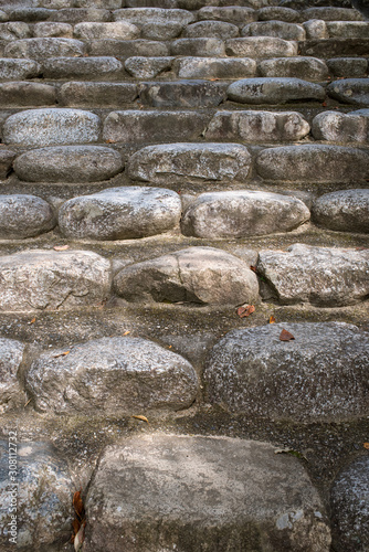 Stone Steps Approach To Japanese Shrine 石の階段 神社の参道 Foto De Stock Adobe Stock