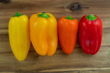 Wall Mural - Fresh Organic peppers