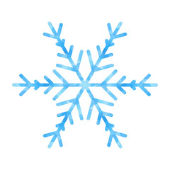 Poster - Abstract design template with polygonal snowflake for decoration design. Vector decorative background. Winter symbol. Low poly banner with snowflake on white background for decorative design.