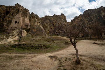 Wall Mural - Scenery around the town of Uchisar in Cappadocia, Turkey