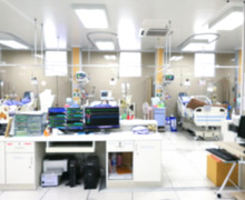 Patients In The Intensive Care Unit ICU In The Hospital. Blurred Images