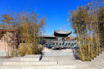 Wall Mural - Chinese Classical Garden Architecture