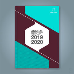 minimal geometric shapes design background for business annual report book cover brochure flyer poster