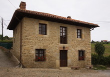 Historical House In Santillana Del Mar In Cantabria,Spain,Europe