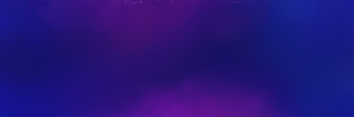 Fototapete - old color brushed vintage texture with midnight blue, indigo and light pastel purple colors. distressed old textured background with space for text or image. can be used as header or banner