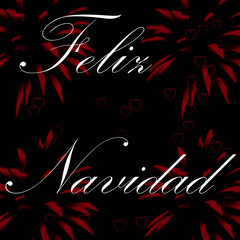 Wall Mural - feliz navidad merry christmas