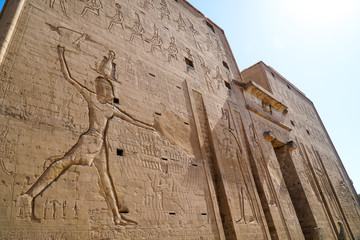 Edfu Temple at Luxor, Egypt