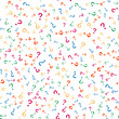 © angelmaxmixam - Colored seamless background with question marks.